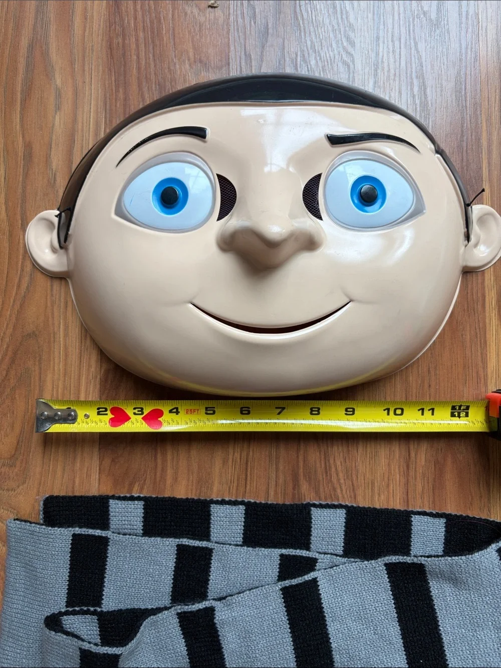 Minions Gru Character Mask with Scarf